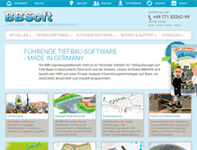 Tablet Screenshot of bbsoft.de