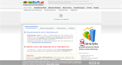 Desktop Screenshot of bbsoft.pl